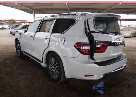2021 Nissan Armada Sl 2Wd z USA, uszkodzony, nr VIN JN8AY2BC9M9148556